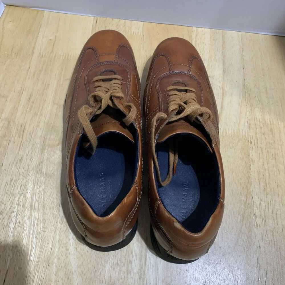 Cole Haan Zerogrand Mens‎ Size 11M Brown Wingtip Oxford Stitchlite Shoes C20702